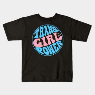 Trans Girl Power Kids T-Shirt